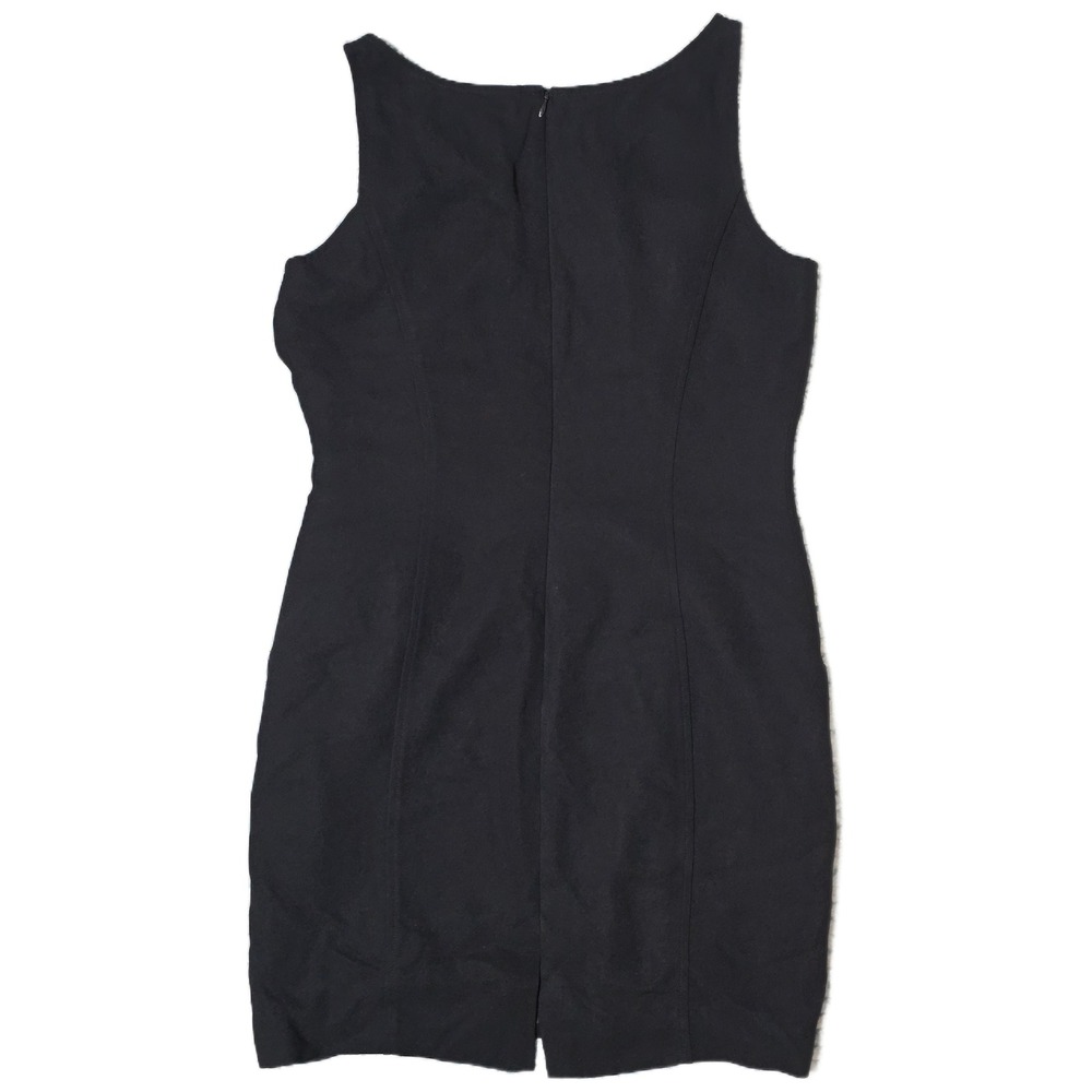 Finity Studio Women Black Sheath Dress Career Interview Party Cocktail (U)